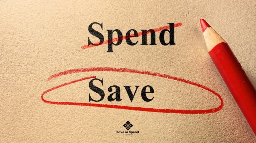 save or spend Calculator - homepage